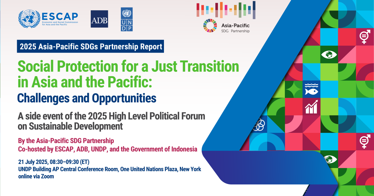 HLPF Side Event - Social Protection for a Just Transition in Asia and ...